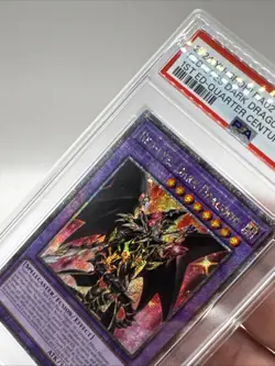 Yugioh PSA 9 Red-Eyes Dark Dragoon RA02-EN021 Quarter Century Rare - Image 2
