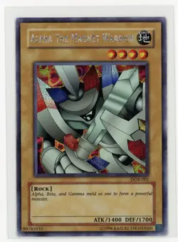 Alpha the Magnet Warrior DOR-001 Duelist of the Roses Unlimited SEE PHOTOS - Image 1