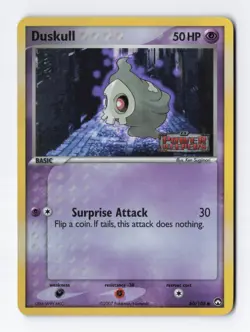 Duskull 50/108 Reverse Foil Common EX Power Keepers 2007 Pokemon Card TCG LP/NM - Image 1