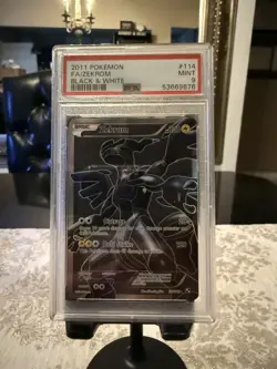 2011 Pokemon Zekrom Black & White #114 PSA 9 Mint Card - Image 1