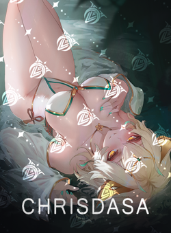 VCard Awakened Worlds: First Edition - Yuzu Box Topper Artist Card - Image 1