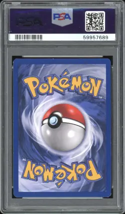 1999 Pokemon FRENCH 1st Edition Base Set Dardargnan-Beedrill 17/102 PSA 8 NM-MT - Image 2