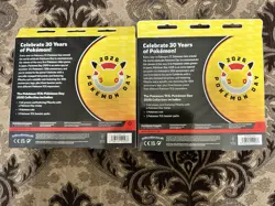 Pokemon Day 2026 30th Anniversary Pikachu Collection Box Sealed (Lot of 2) - Image 4