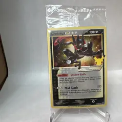 2021 Pokemon Celebrations Greninja Gold Star SWSH144 Black Star Promo - Sealed - Image 3