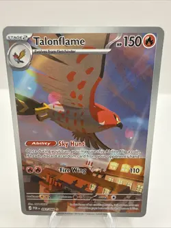Talonflame 091/088 Illustration Rare Pokemon Perfect Order - Image 1