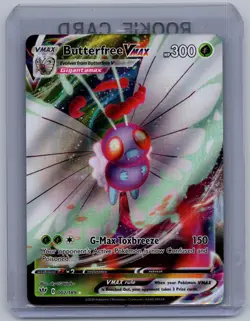 NM Butterfree VMAX Darkness Ablaze 002/189 Holo VMAX Rare Pokemon - Image 1