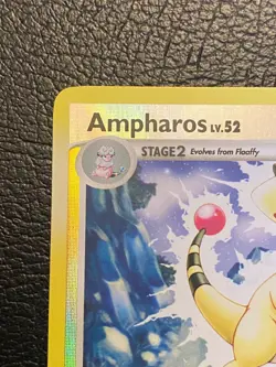 Pokemon TCG - Ampharos 1/132 - Secret Wonders (2007) Reverse Holo Rare - LP/NM - Image 4