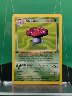 Vileplume 31/64 1st Edition Jungle Set Non Holo Rare 1999 English Pokemon WoTC - Image 1