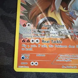 Pokemon Entei Reverse Holo Rare Θ Double 130 HP XY Ancient Origins 15/98 2015 - Image 3
