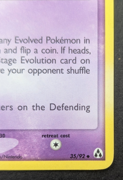 Pokemon TCG Haunter EX Legend Maker 35/92 Reverse Holo Stamped 2006 NM,LP - Image 5