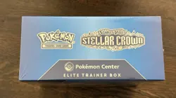 Pokemon TCG Stellar Crown Pokemon Center Exclusive ETB Elite Trainer Box Sealed - Image 3