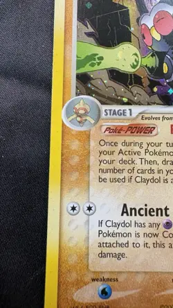 2005 Pokemon EX Deoxys Claydol Holo #5/107 - Image 4