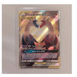 Pokemon Latias & Latios GX TAG TEAM Full Art Ultra Rare Holo Team Up 170/181 - Image 1