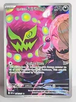 Cynthia's Spiritomb 244/217 Illustration Rare Ascended Heroes Pokemon Near Mint - Image 1