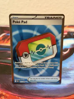 Pokemon TCG – Poke Pad 113/088 – Trainer Item – Secret Rare – Near Mint - Image 1