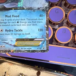 Pokemon Swampert EX Promo Holo Basic 180 HP XY XY55 Mud Flood Hydro Tackle 2015 - Image 4