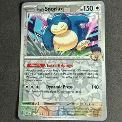 Hop's Snorlax 117/159 R Journey Together Pokemon Reverse Holo NM/M JTG - Image 1