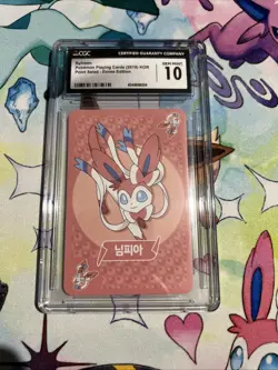 Pokemon Sylveon Point Salad Korean Playing Card Eevee Edition CGC 10! - Image 2