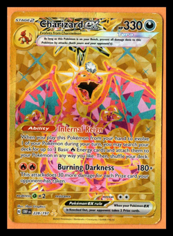 Pokemon 2023 Charizard EX 228/197 Obsidian Flames Moderately Played - Image 1