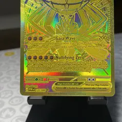 Mega Zygarde EX 124/088 Gold Mega Hyper Rare Perfect Order Pokemon TCG - Image 3