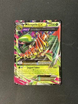 Pokemon TCG M Sceptile EX 8/98 Ancient Origins 2015 Full Art Mega EX - Image 1