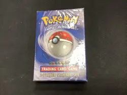 🔥Rare Vintage 1999 POKEMON CARD BASE SET 2 PLAYER STARTER DECK FACTORY SEALED 742818060578 - Image 1