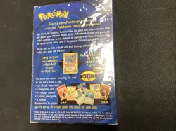 🔥Rare Vintage 1999 POKEMON CARD BASE SET 2 PLAYER STARTER DECK FACTORY SEALED 742818060578 - Image 2