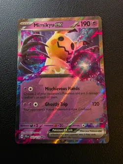 Pokemon TCG Mimikyu EX 069/159 Double Rare Journey Together - Image 1