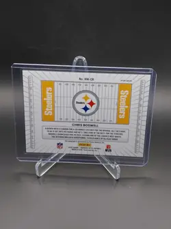 Chris Boswell SSP Autograph Pittsburgh Steelers Optic 2025 Hash Marks - Image 2