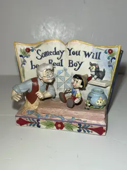 Disney Traditions Pinocchio 70 Years of Wishing On A Star & Someday Be Real Boy - Image 1