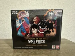 One Piece TCG OP-09 Emperors In The New World Booster Box SEALED NEW English - Image 1