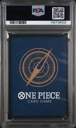 2022 ONE PIECE OP01-ROMANCE DAWN ALTERNATE ART-ERRATA #016 NAMI PSA 10 - Image 2