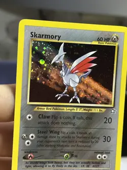 Skarmory 13/111 Neo Genesis 2000 Holo Rare WOTC Pokemon Card TCG - Image 5