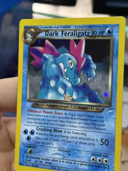 Dark Feraligatr 5/105 Neo Destiny 2000 Holo Rare WOTC Pokemon Card TCG - Image 5