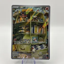 167/162 Litten - Temporal Forces - Illustration Rare - Pokemon Card TCG - Image 1