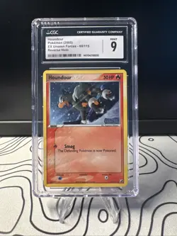 Pokemon EX Unseen Forces Houndour TCG Card 60/115 Reverse Holo Stamped Rare - Image 1