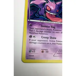 Gengar - 60/162 - Holo Rare - XY BREAKthrough - Pokemon Card 2015 MP - Image 4