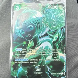 Bandai Lim OP09-037 SR SP Foil 5000 Power 3 Cost One Piece CCG EN Card - Image 1