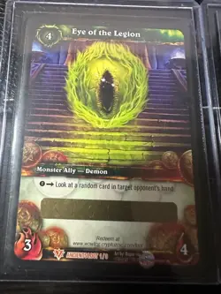 World of Warcraft -EYE OF THE LEGION - Loot Card Unscratched - Image 2