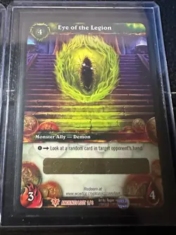 World of Warcraft -EYE OF THE LEGION - Loot Card Unscratched - Image 3