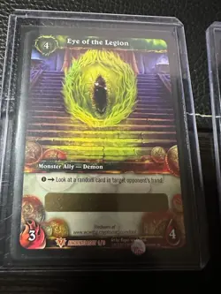 World of Warcraft -EYE OF THE LEGION - Loot Card Unscratched - Image 4