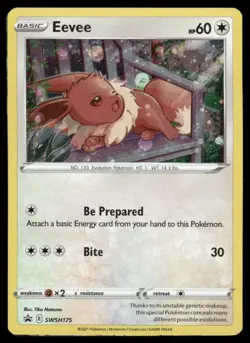 SWSH: Sword & Shield Promo Cards #SWSH175 Eevee - Image 1