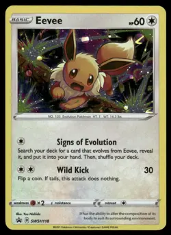 SWSH: Sword & Shield Promo Cards #SWSH118 Eevee - Image 1
