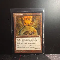 MTG Magic the Gathering Card - 1X Grindstone - Tempest - Rare - Image 1
