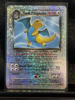 Pokemon TCG Dark Dragonite Holo Rare Card 5/110 WOTC Legendary Collection - Image 1