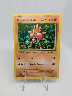 Hitmonchan Pokemon TCG XY Evolutions Holo Rare 62/108 Card - NM - Image 1