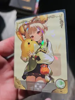 Goddess Story Waifu Anime R Holo Foil Trading Card # 14 Yaoyao Genshin Impact - Image 2