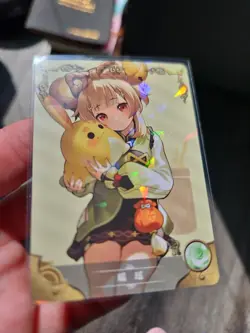 Goddess Story Waifu Anime R Holo Foil Trading Card # 14 Yaoyao Genshin Impact - Image 3