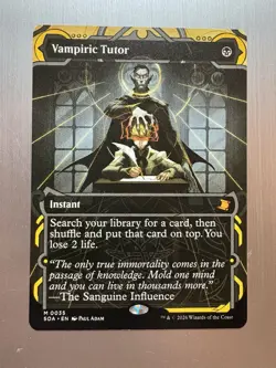 Vampiric Tutor - 35 - MTG: Secrets of Strixhaven - Borderless - Mystical Archive - Image 1