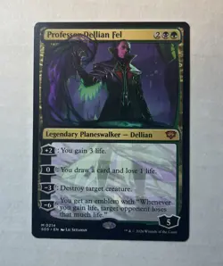 Professor Dellian Fel X1 - NM/M Pack Fresh - Secrets of Strixhaven MTG English - Image 1